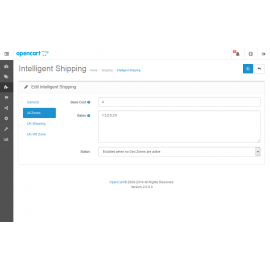 EMS Intelligent Shipping For OpenCart V2